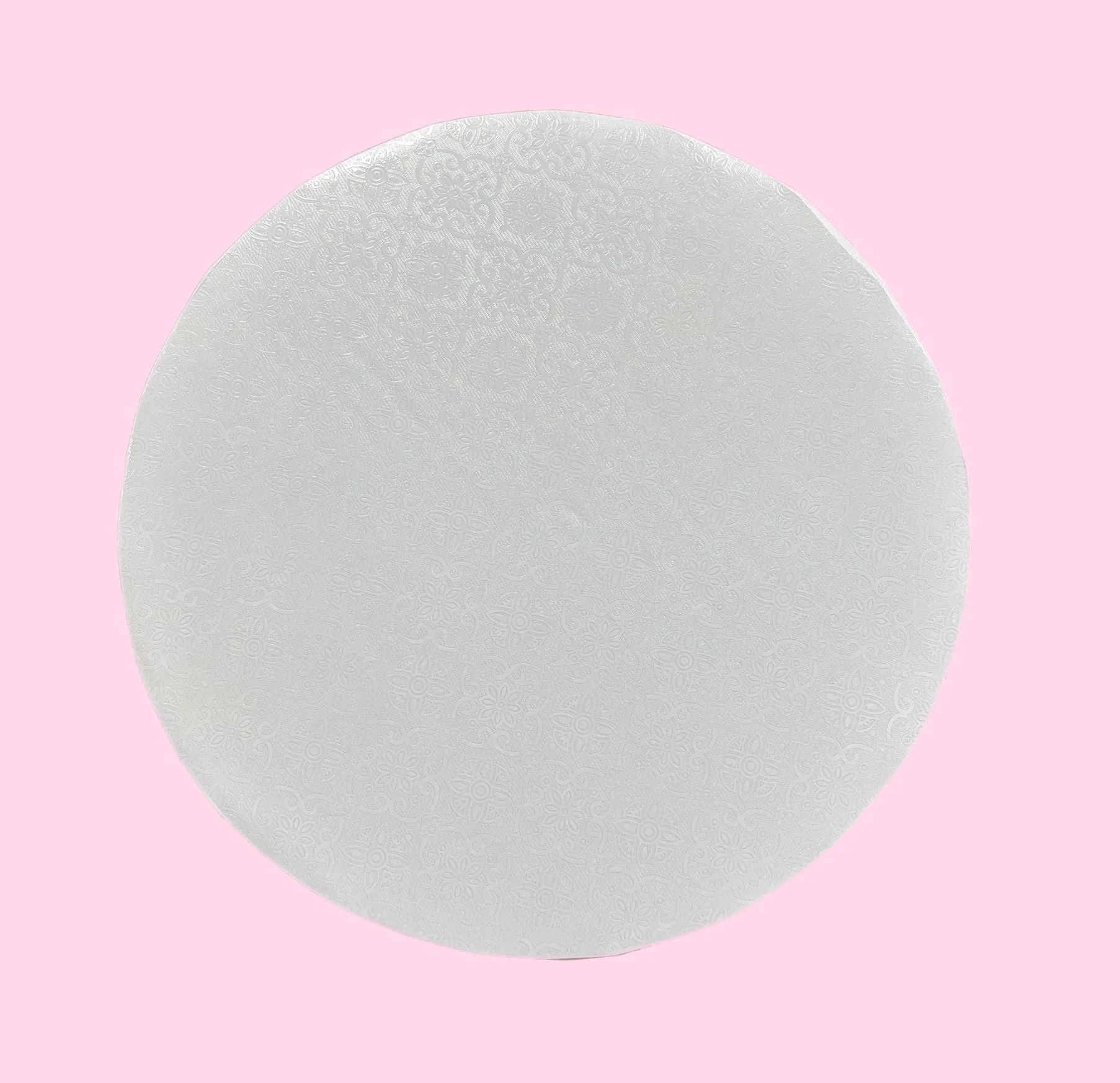 6" White Wrap Around