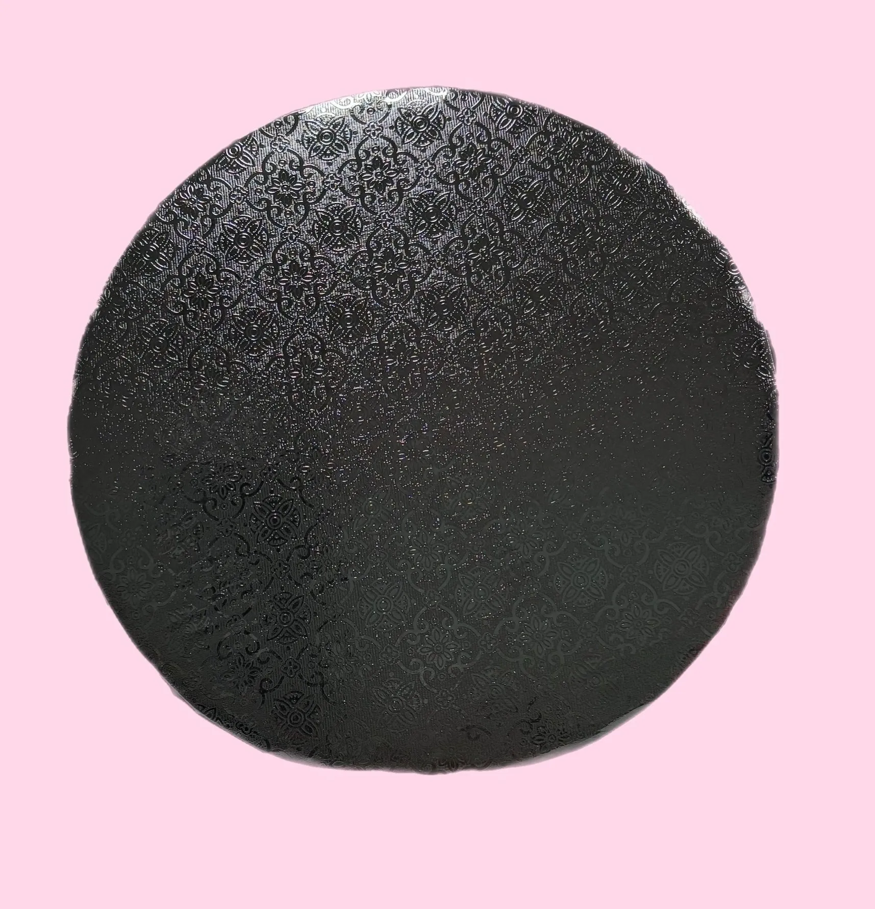 8" Black Wrap Around