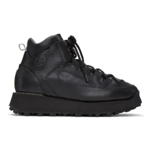 Acne Studios Black Trekking Boots