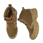 ALTAI™ 6″ Brown Zip Up Hiking Boots-low top (Model: MFH200-ZS)
