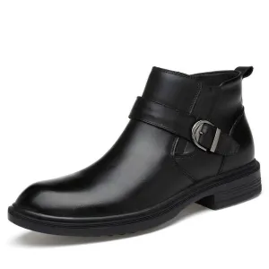 Angelo Ricci™ Grain Leather Handmade Boots