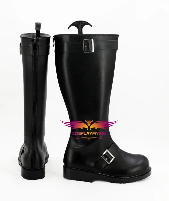 Anime Gintama Sakata Gintoki Cosplay Shoes Boots Custom Made for Adult Men and Women Halloween Carnival