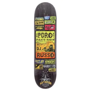 Anti Hero Skateboards Robbie Russo Broadcasting Deck 8.38"