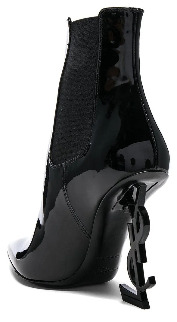 Black Patent Opyum Chelsea Boots