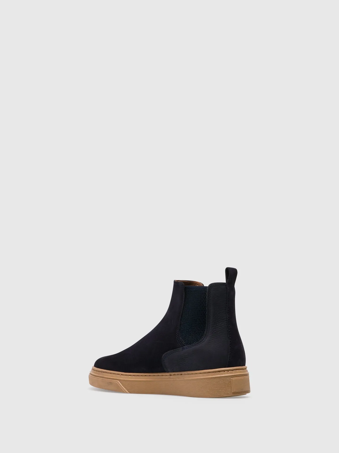 Blue Chelsea Ankle Boots