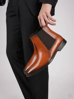 Brown Chelsea Boots