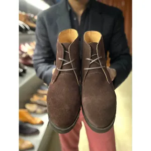 Brown Suede Extralight Chukka Boots