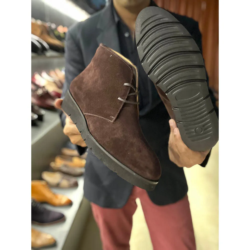 Brown Suede Extralight Chukka Boots