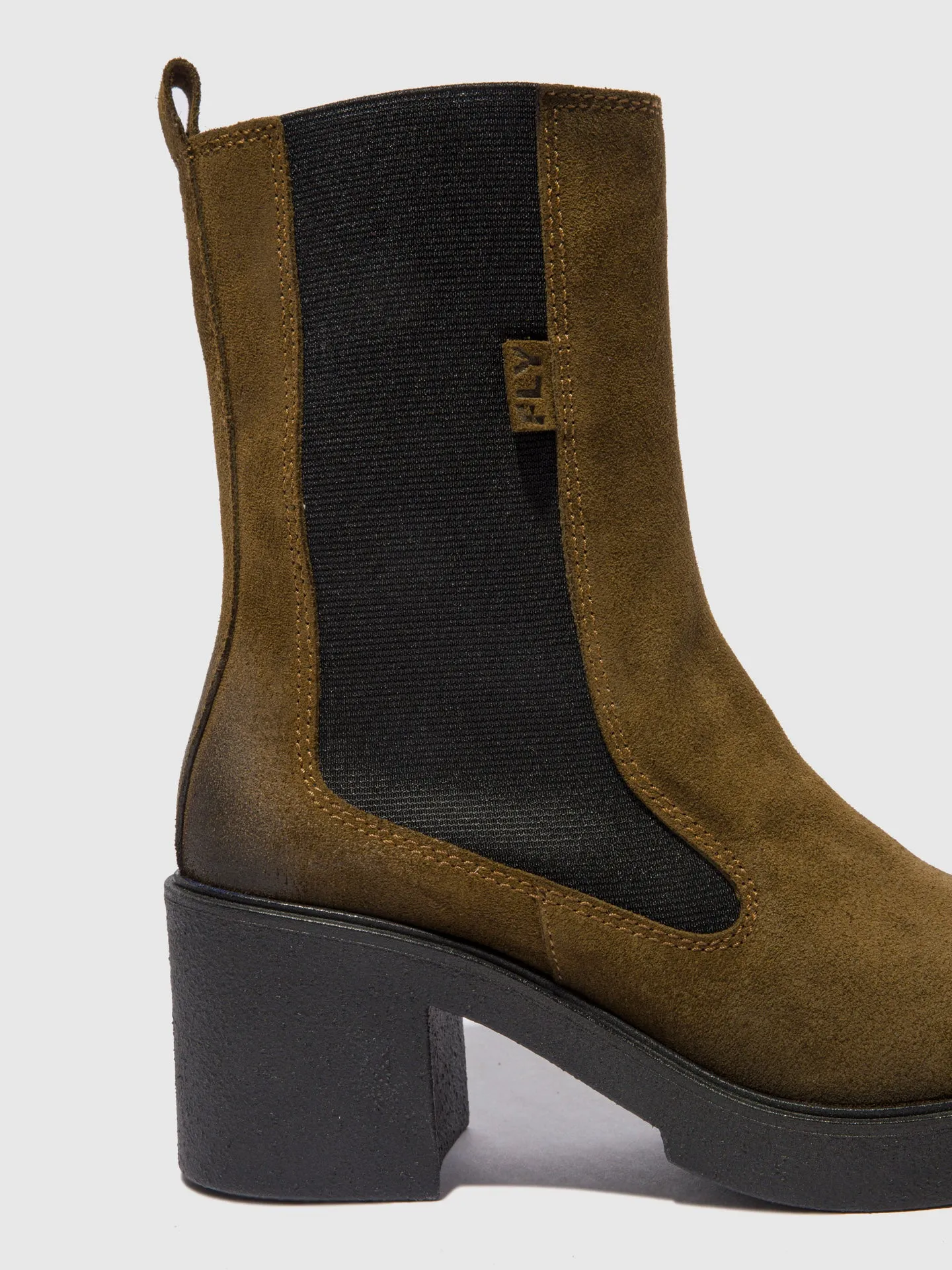 Chelsea Ankle Boots SIOU800FLY OILSUEDE SLUDGE