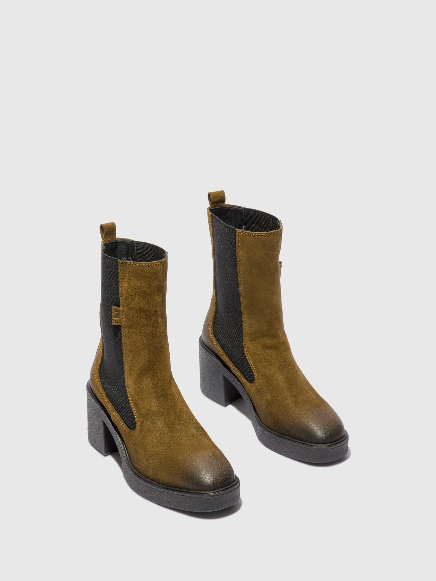 Chelsea Ankle Boots SIOU800FLY OILSUEDE SLUDGE
