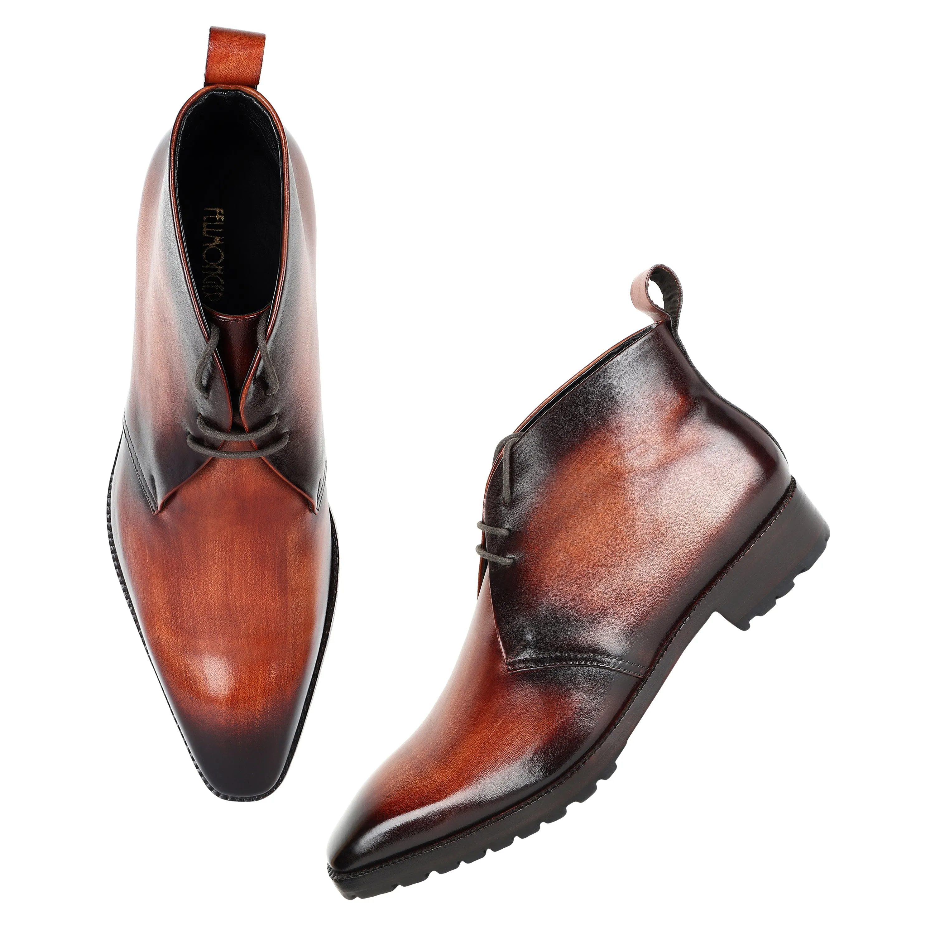 Combo - Chukka Boots   Belt   Wallet