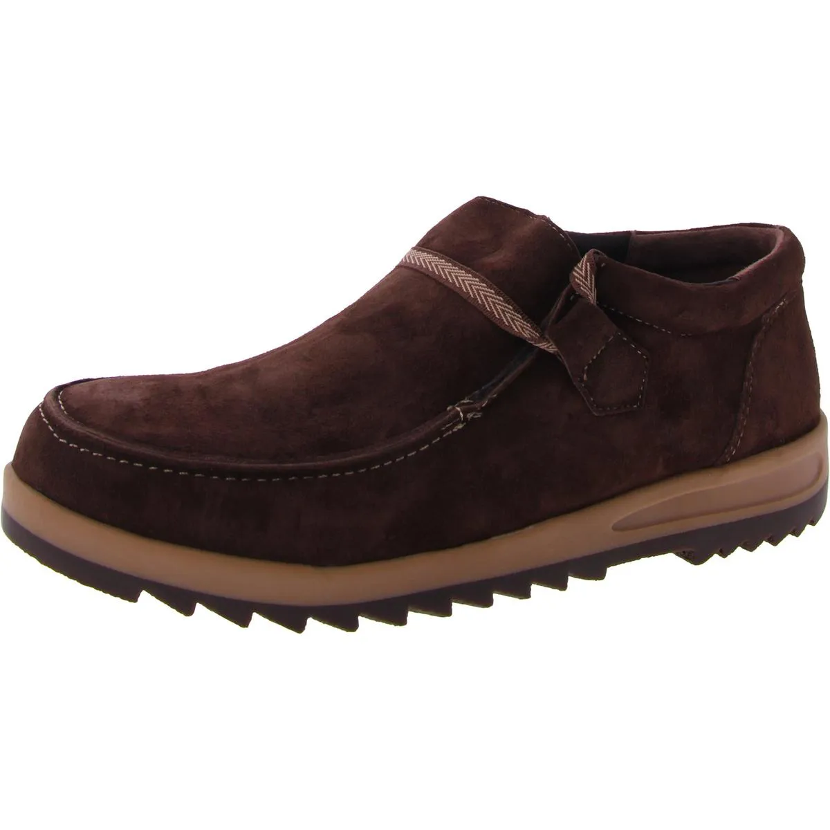 David Tate Womens Mojo Suede Wallabee Chukka Boots