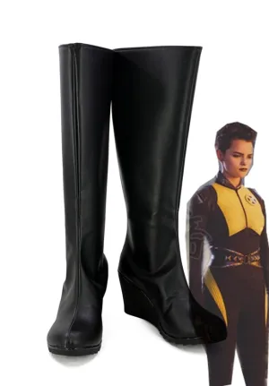 Deadpool Negasonic Teenage Warhead Cosplay Shoes Boots Custom Made for Adult Men and Women