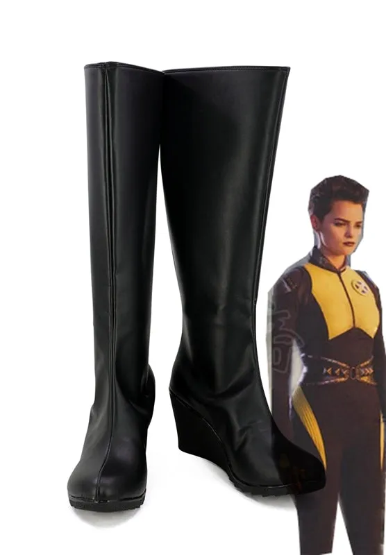 Deadpool Negasonic Teenage Warhead Cosplay Shoes Boots Custom Made for Adult Men and Women