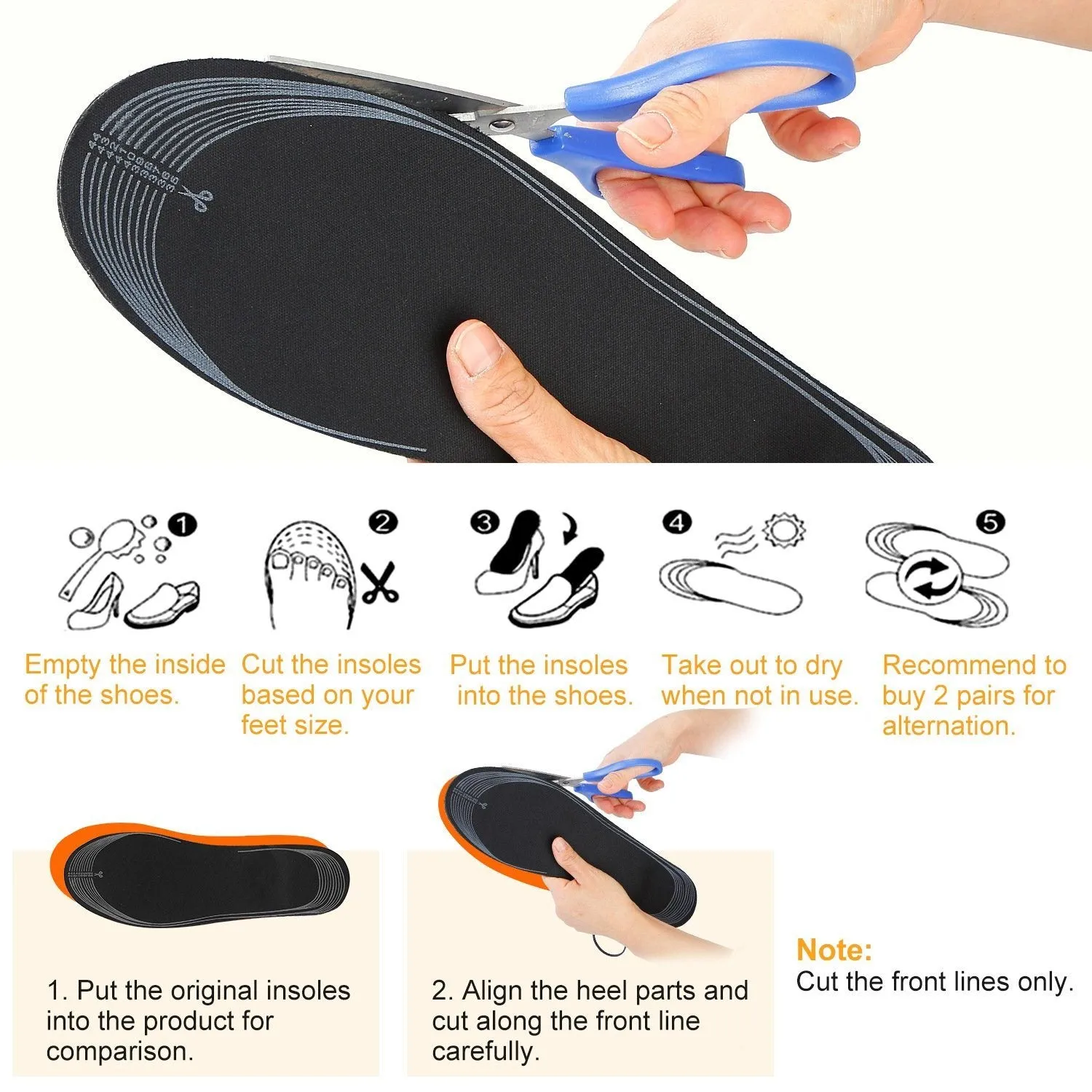 Electric Heated Insoles USB Foot Warmer Pads