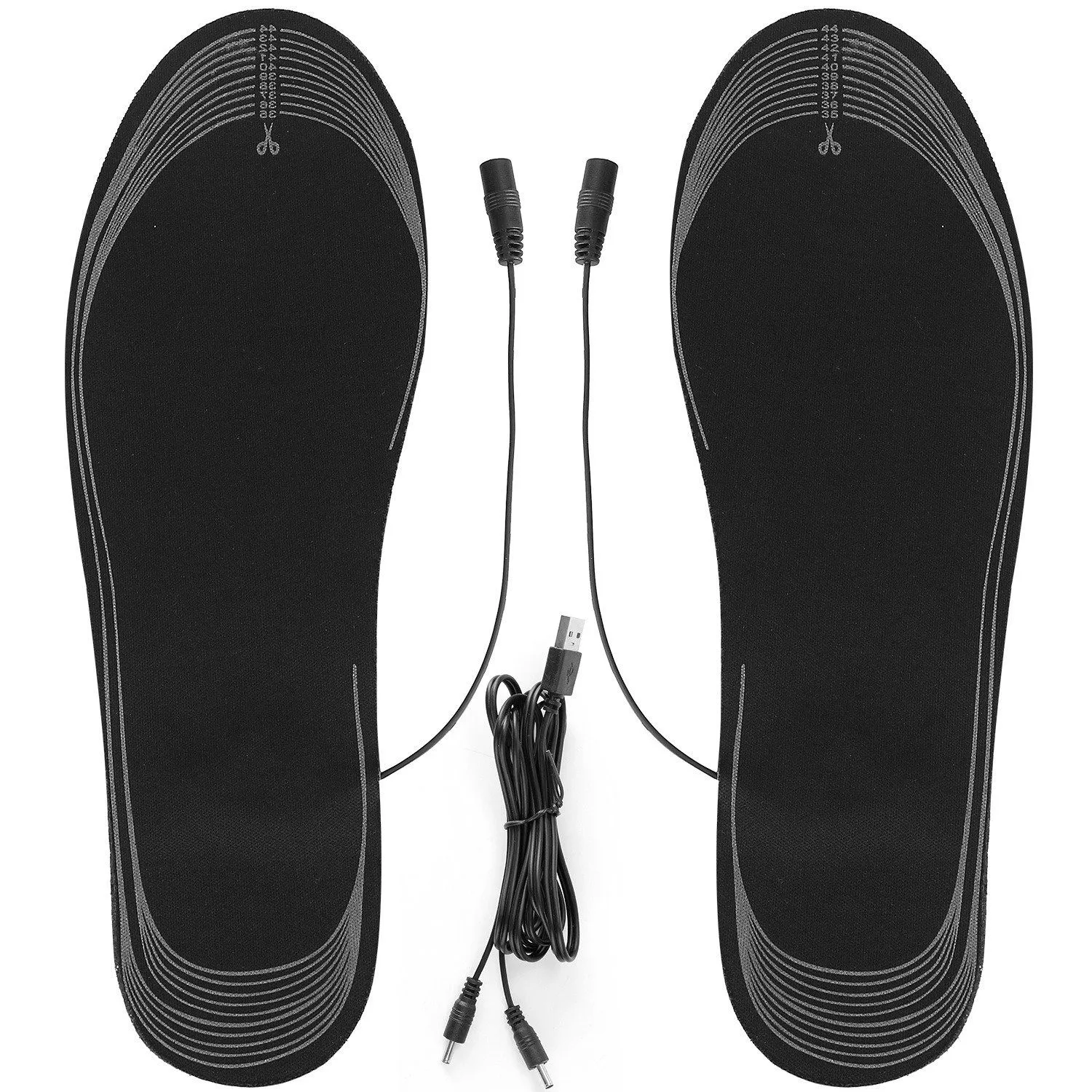 Electric Heated Insoles USB Foot Warmer Pads