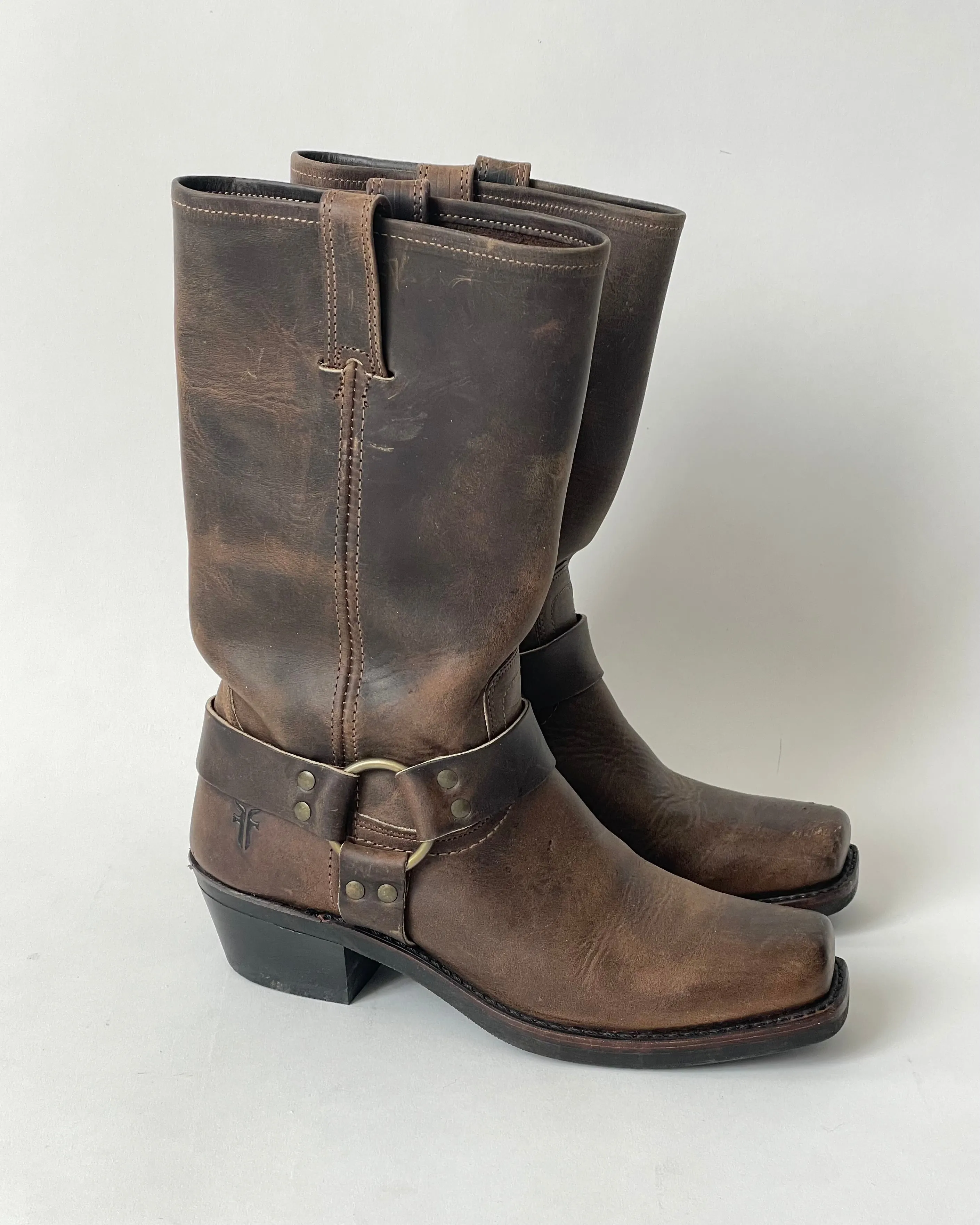 Frye Distressed Leather Boots