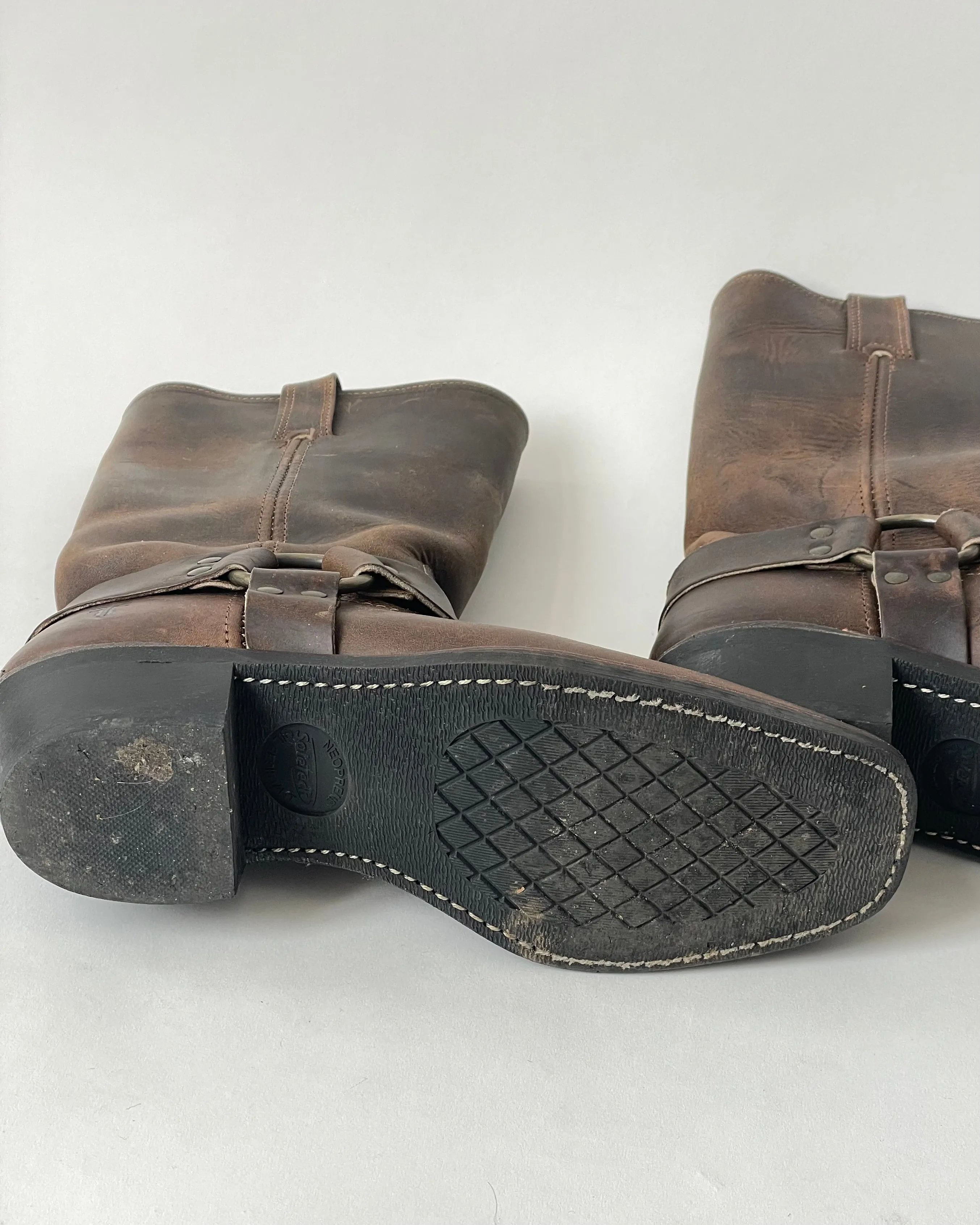 Frye Distressed Leather Boots