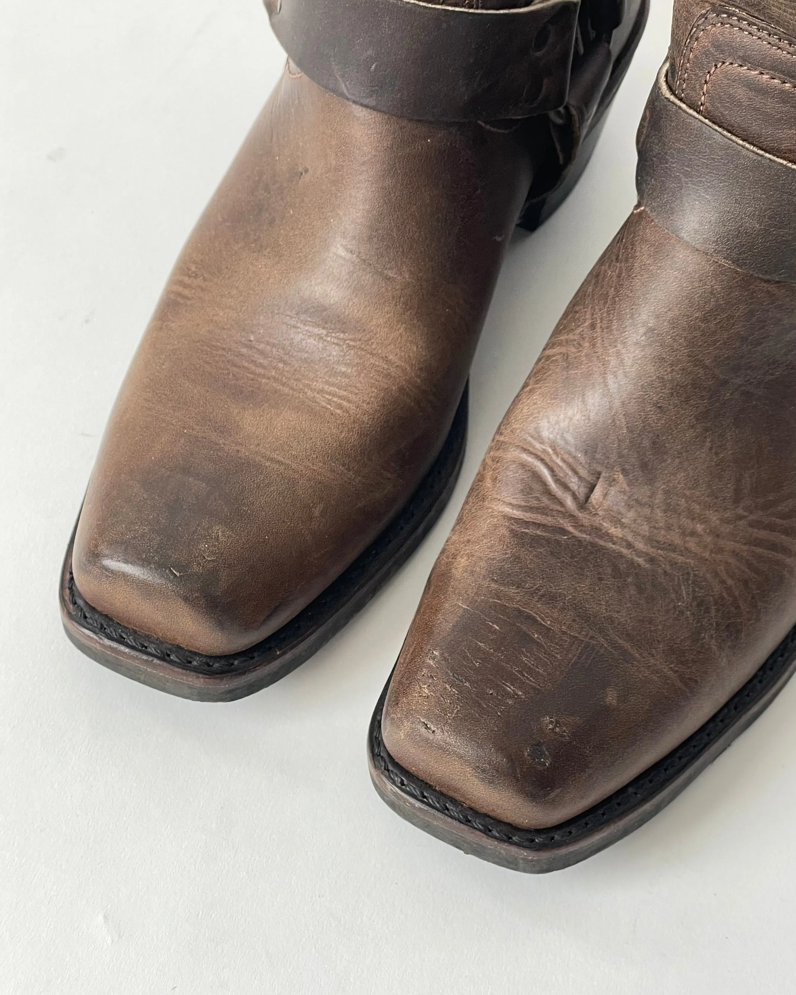 Frye Distressed Leather Boots