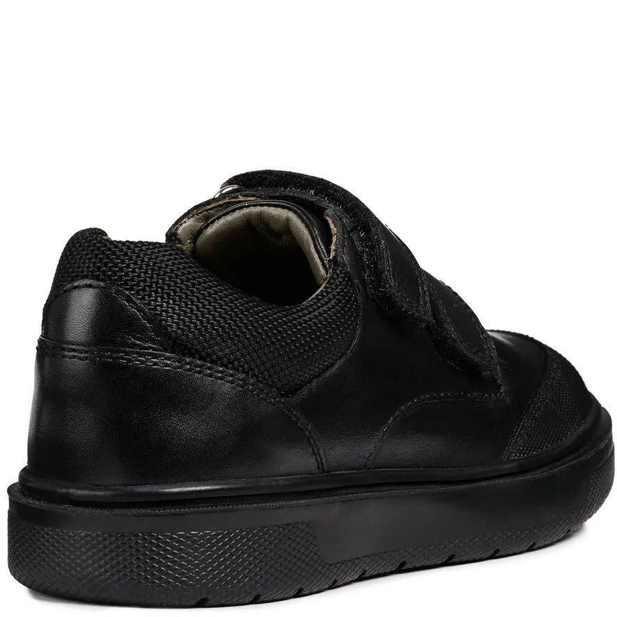 Geox J Riddock B. F Touch Fastening Junior School Shoes