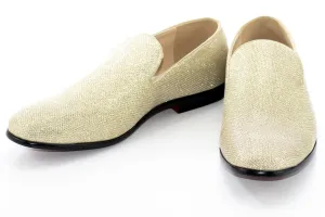 Gold Glistening Fashion Loafer