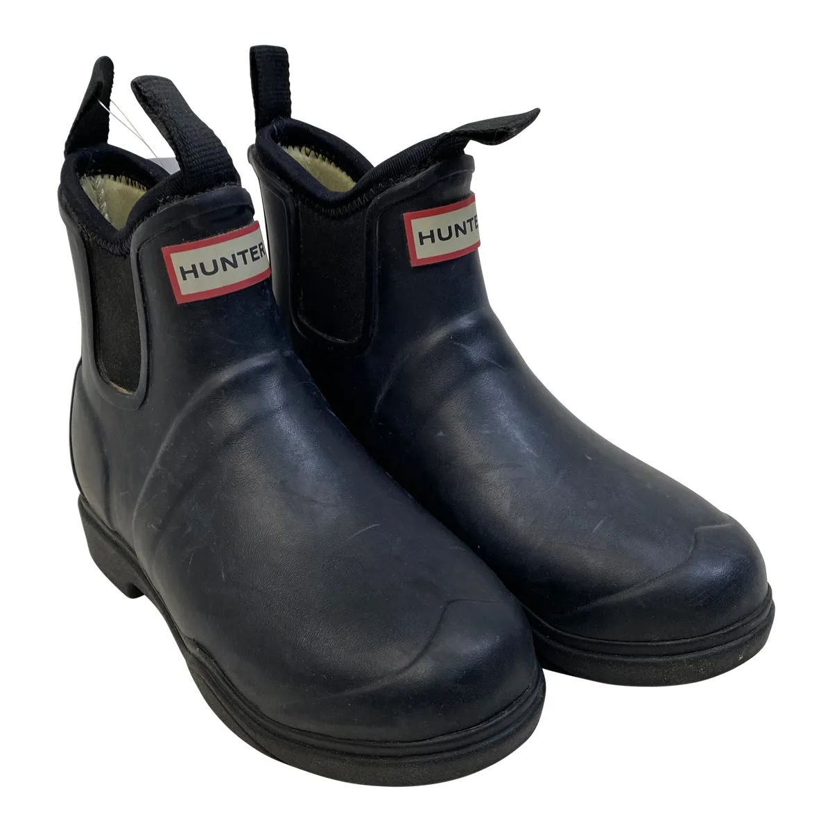 Hunter PLAY™ Neoprene 'Chelsea' Boots in Black - Women's 5