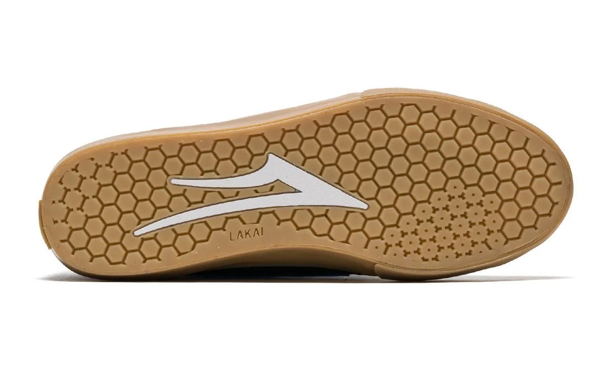 Lakai Flaco 2 Navy Gum Suede Skate Shoes