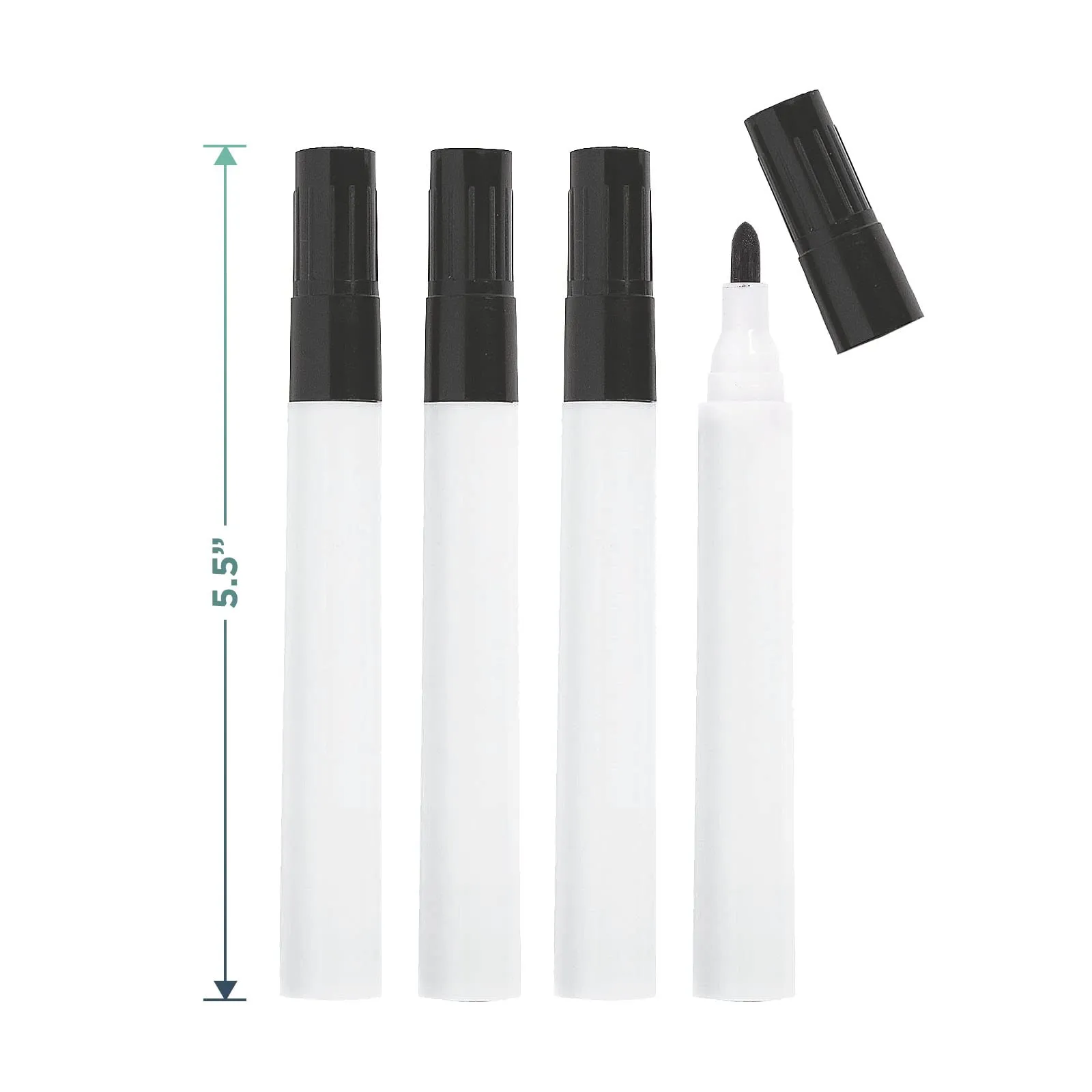 Lined Whiteboards and Dry Erase Markers - Teachers and Students Handrwiting Practice Boards (Set of 4)