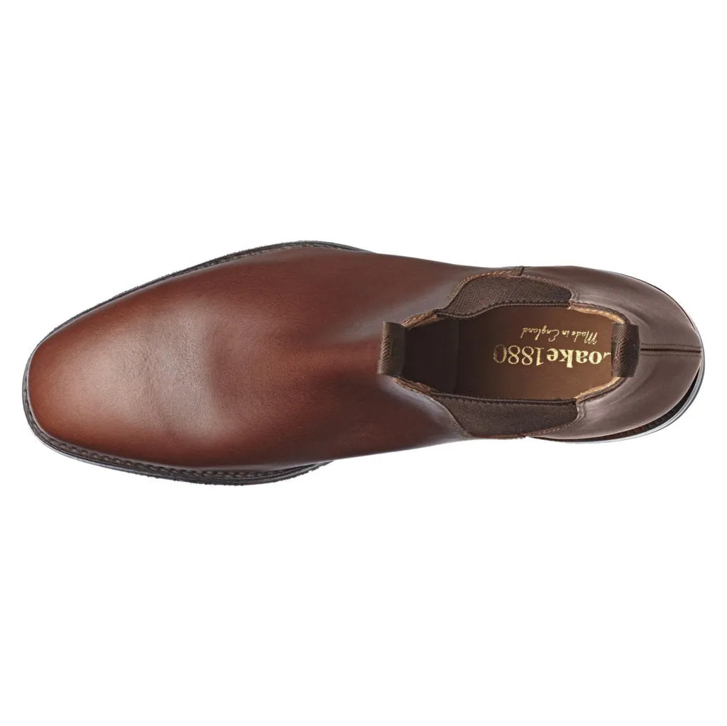 Loake Mens Boots Chatsworth Smart Casual Slip-On Ankle Elasticated Leather - UK 9.5