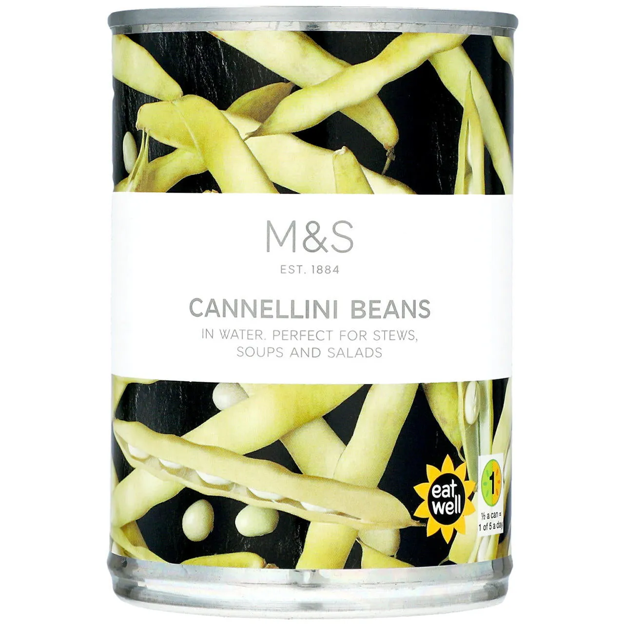 M&S Food Cannellini Beans in Water 400g