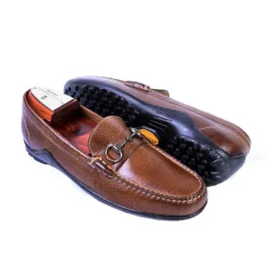 MARTIN DINGMAN BILL WATER BUFFALO LEATHER HORSE BIT LOAFER
