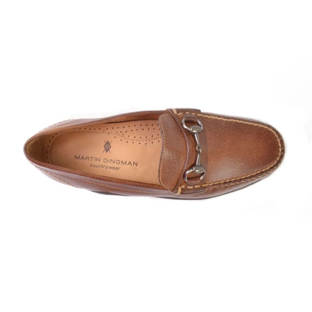 MARTIN DINGMAN BILL WATER BUFFALO LEATHER HORSE BIT LOAFER