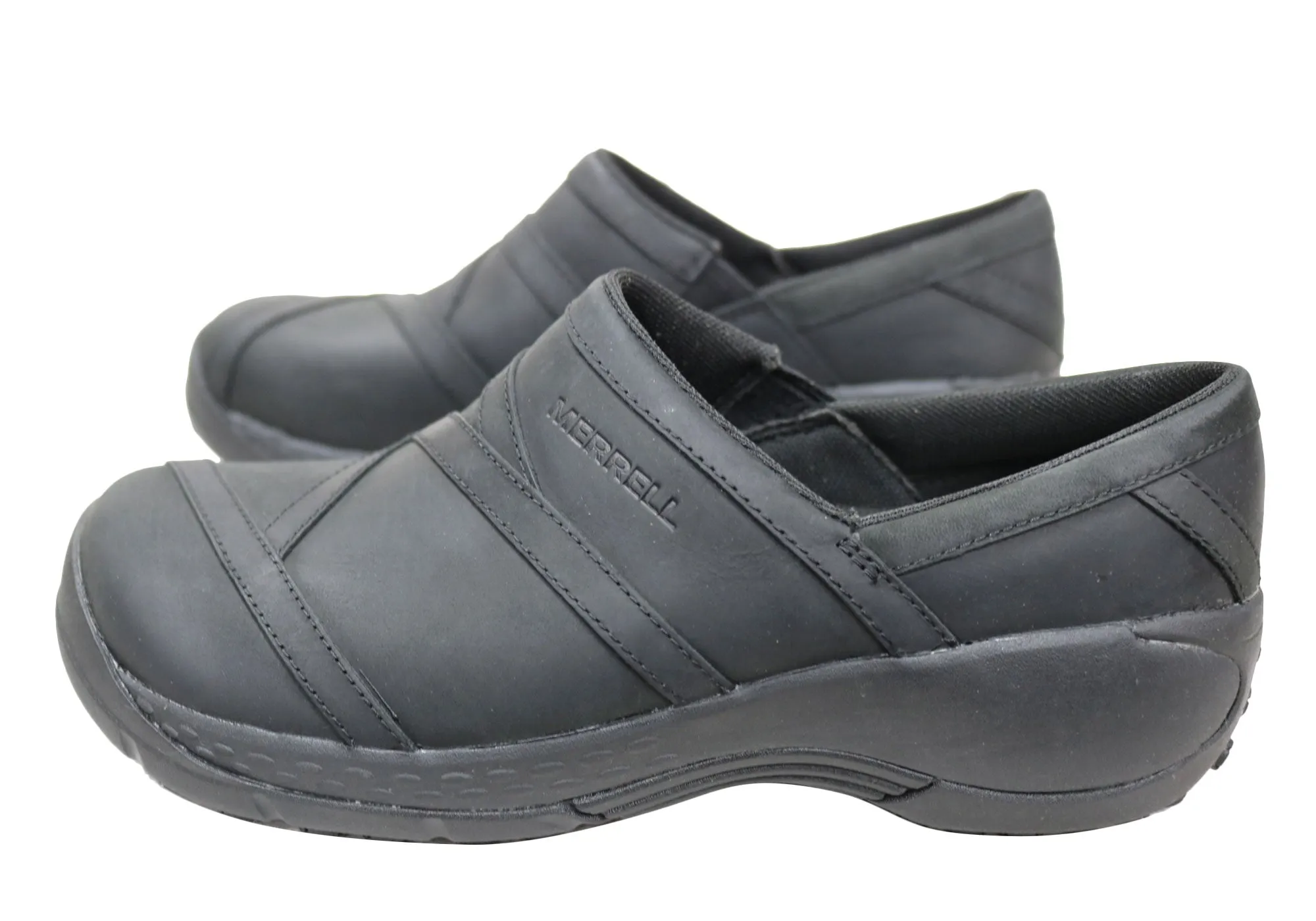 Merrell Womens Encore 2 AC  Moc Pro Comfortable Leather Slip On Shoes