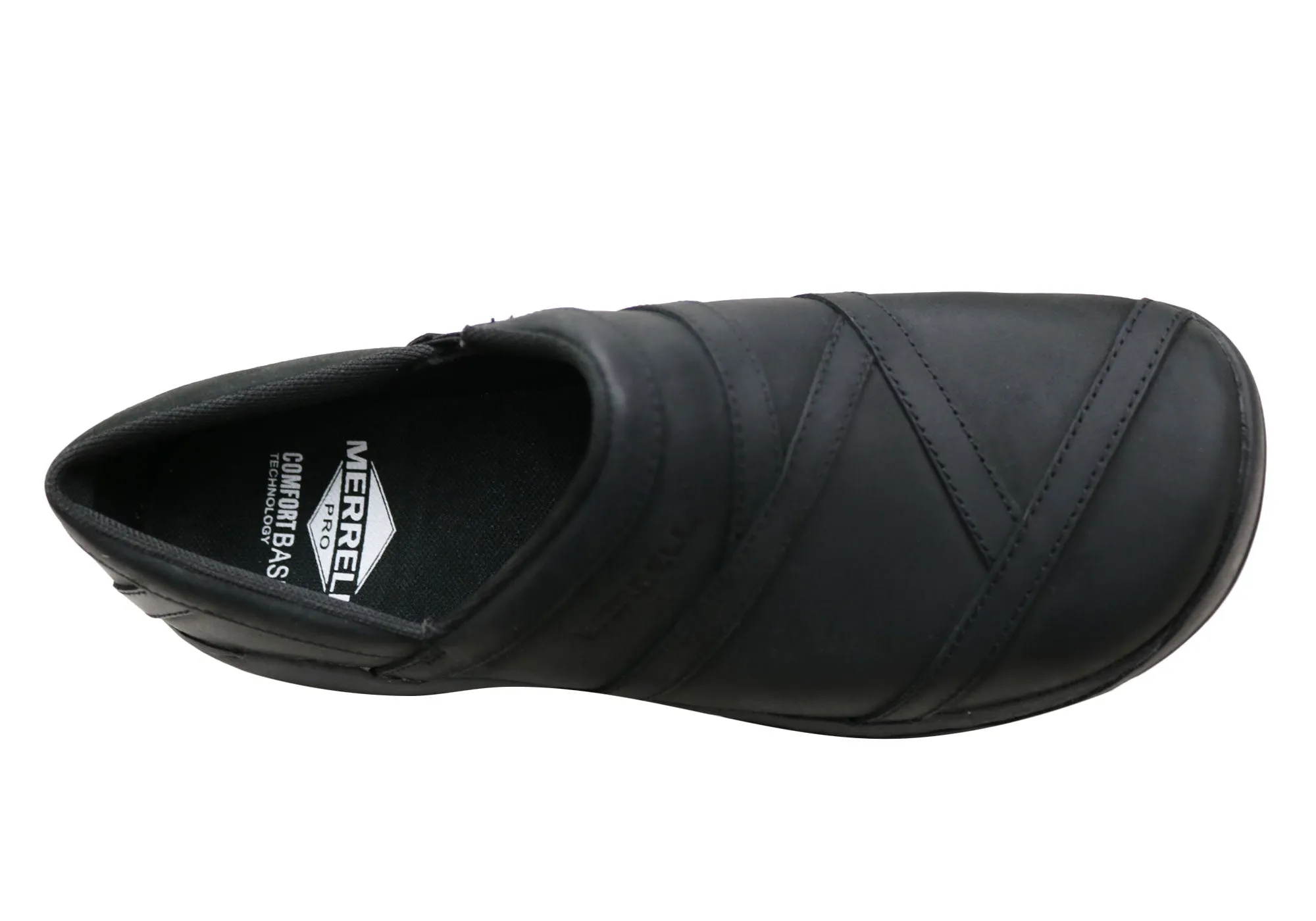 Merrell Womens Encore 2 AC  Moc Pro Comfortable Leather Slip On Shoes