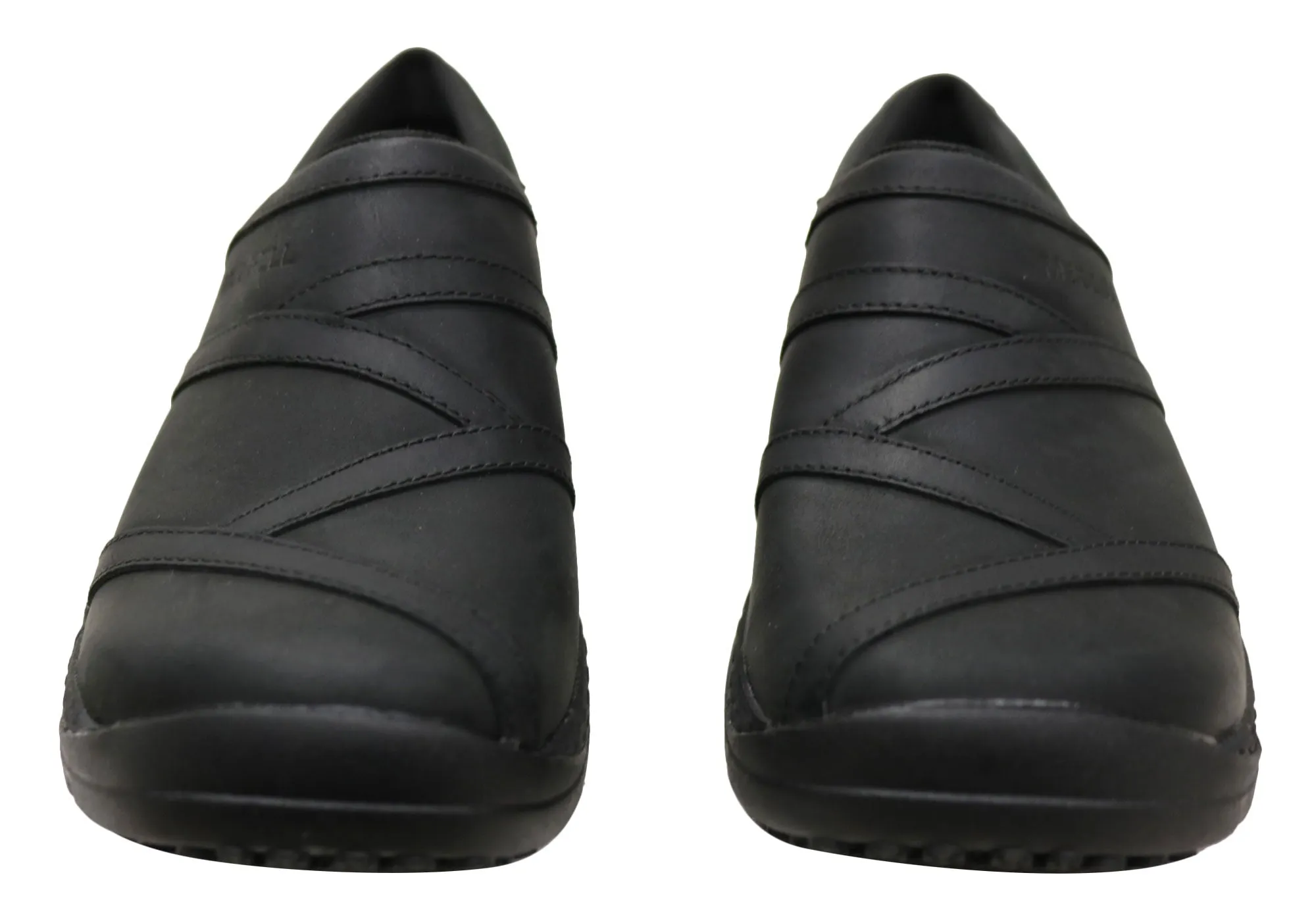 Merrell Womens Encore 2 AC  Moc Pro Comfortable Leather Slip On Shoes