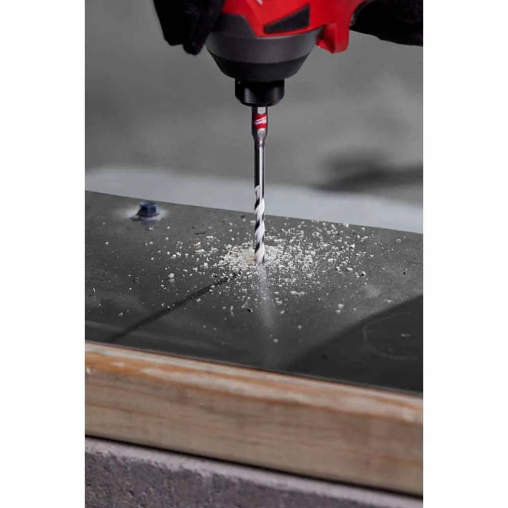 Milwaukee 48-20-8880 1/8" x 2" x 3-1/2" SHOCKWAVE Impact Duty Carbide Multi-Material Drill Bit