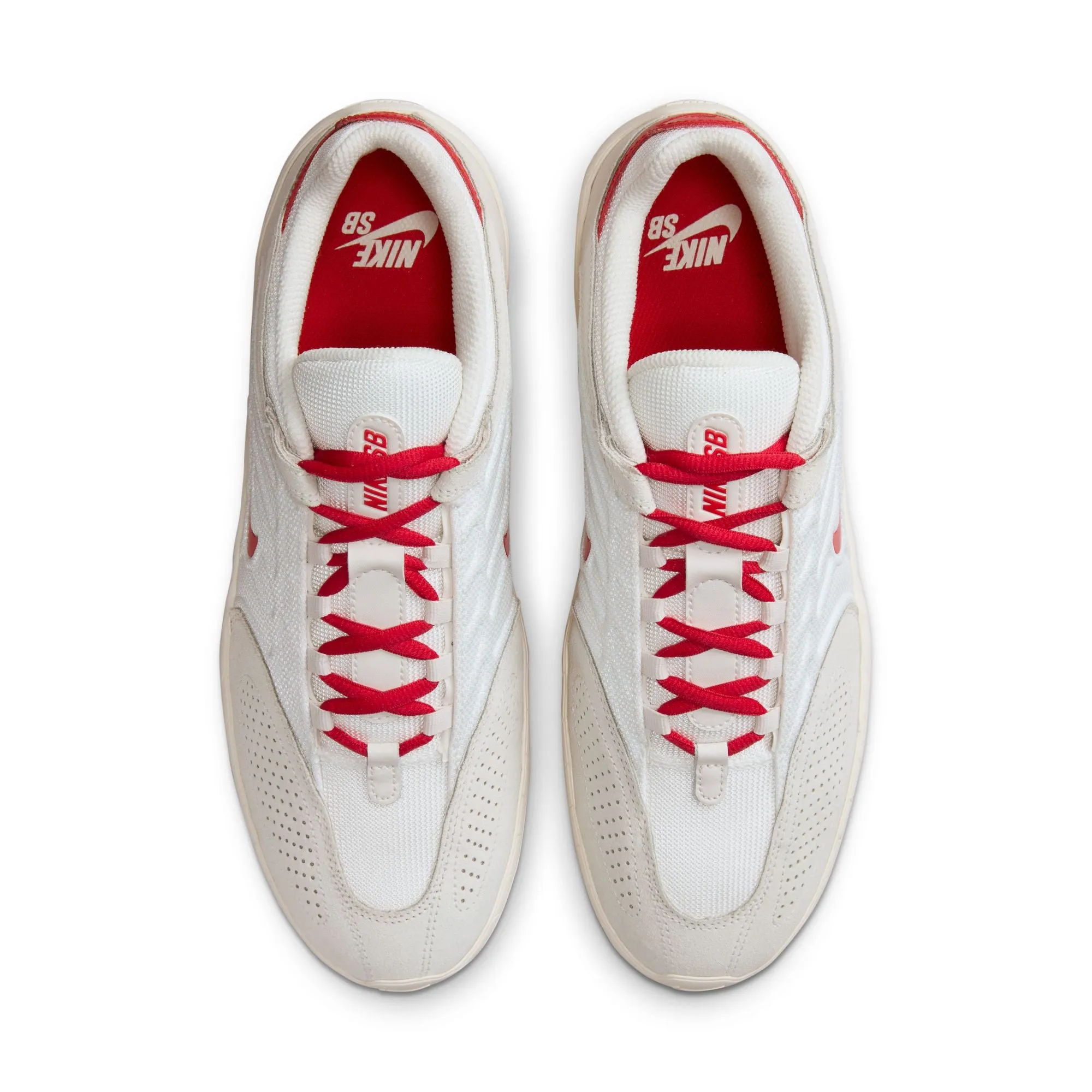 Nike SB Vertebrae Shoe White w University Red