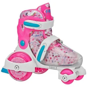 Open Box - Roller Derby Sport Kids' Roller Skate - Unicorn Pink/White M