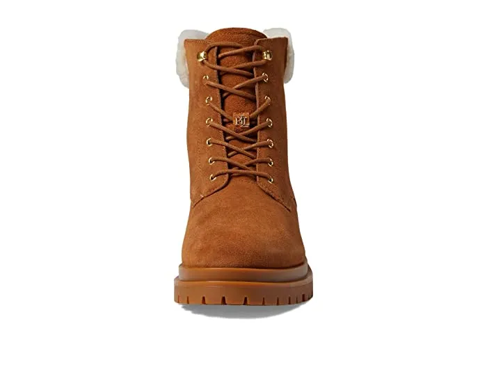 RALPH LAUREN - Carlee Pull on Combat & Lace-up
