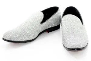 Silver Glistening Fashion Loafer