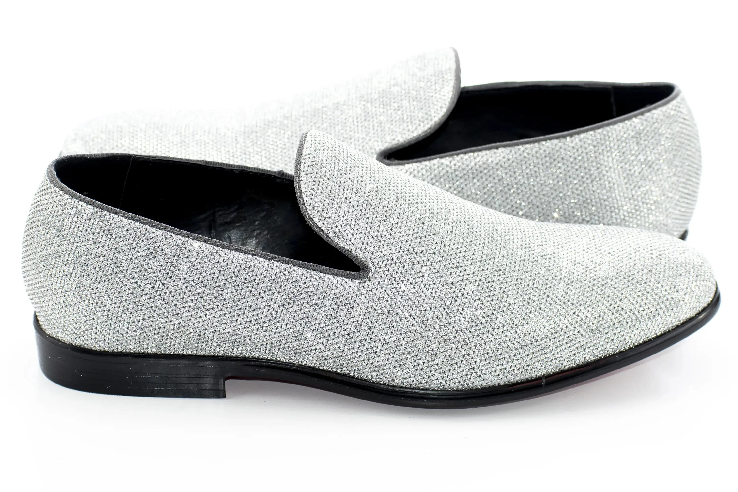 Silver Glistening Fashion Loafer