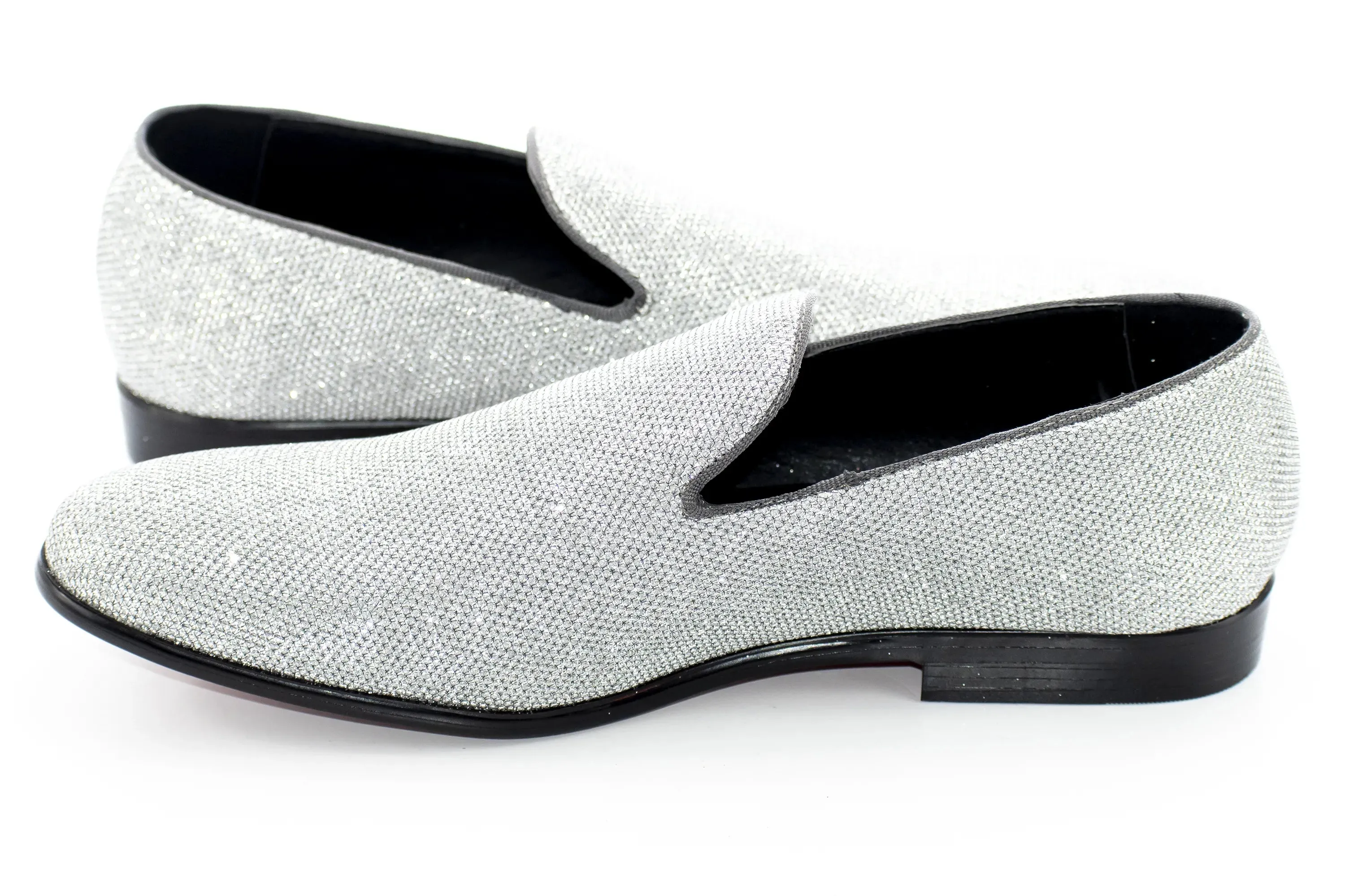 Silver Glistening Fashion Loafer