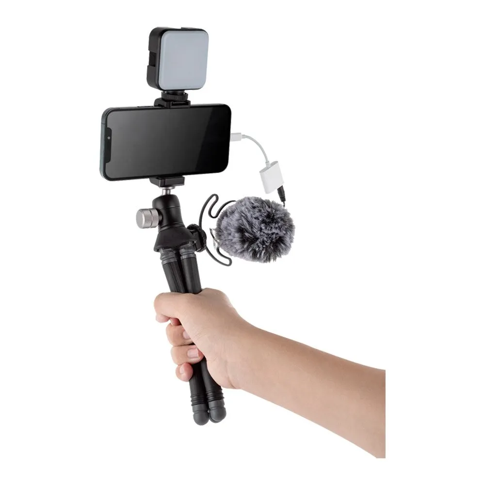 SmallRig 3446 Fleksibel Mini Tripod BT-15 m. Justerbare Vinkler - Sort