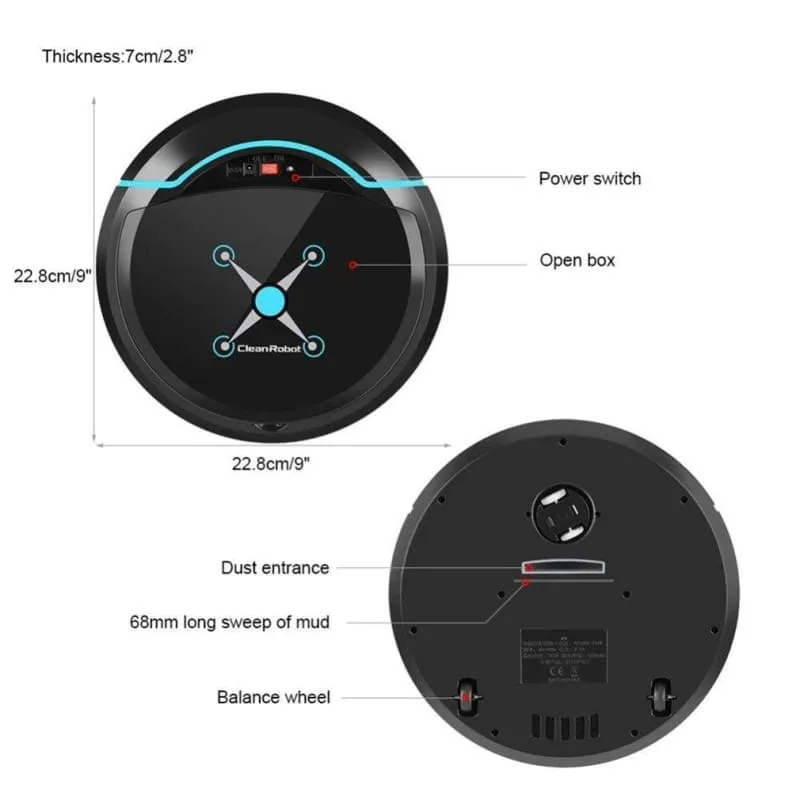 Smart Robot Vacuum Cleaner