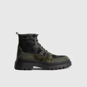 Statement Combat Boots 5114-2