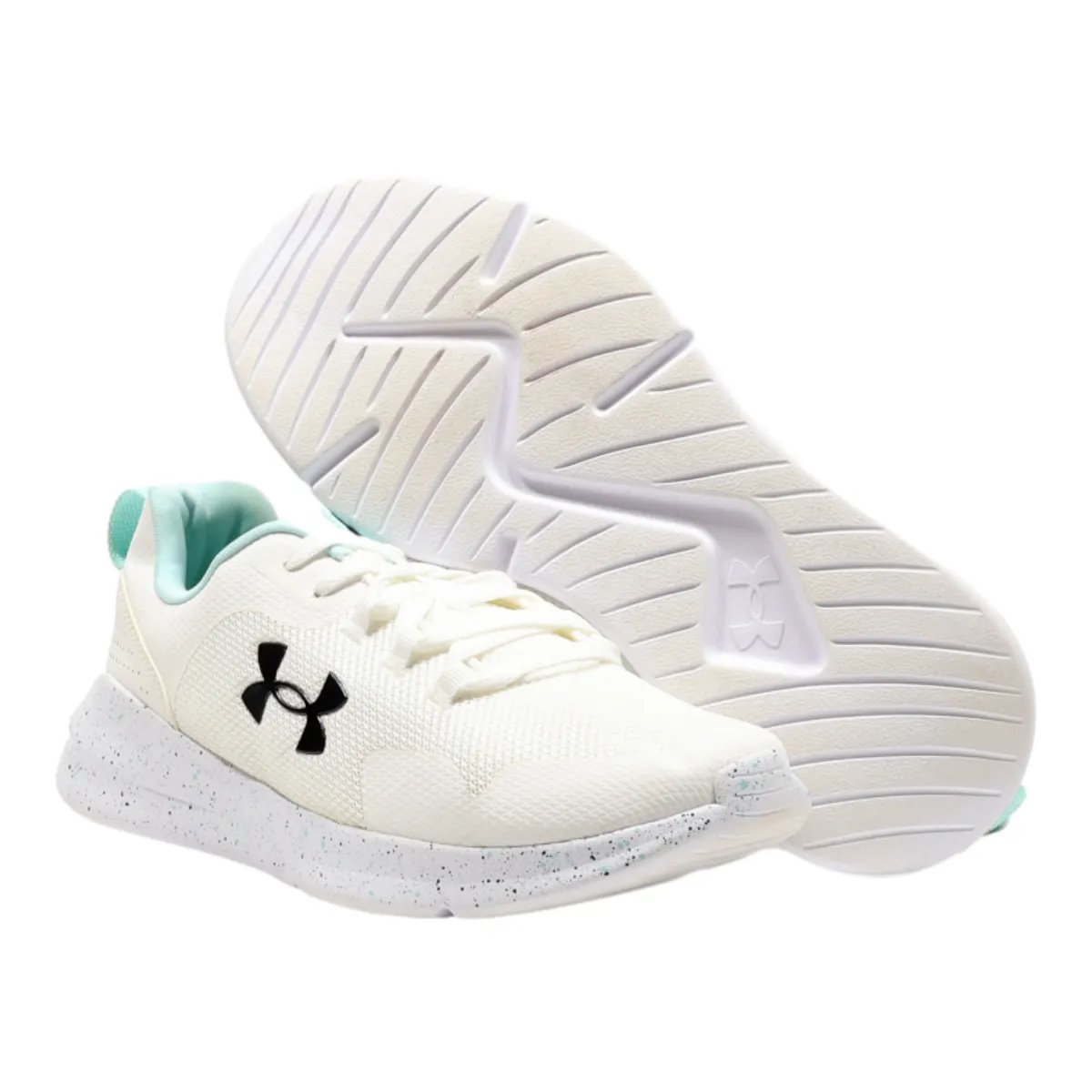 UNDER ARMOUR Platform Trainers Beige Synthetic Womens UK 7.5