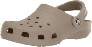 Unisex Crocs Classic Clog|Comfortable Slip on Casual Water Shoe Khaki