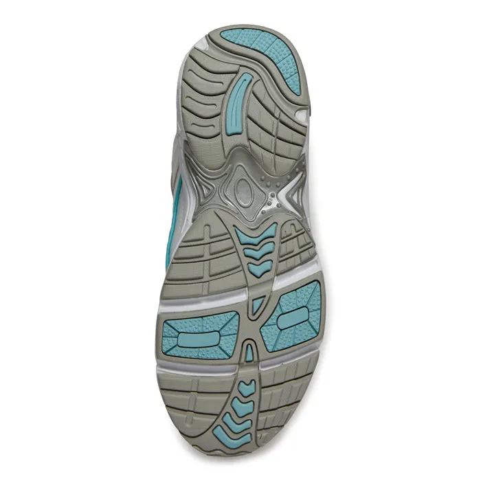 Womens Vionic Walker Active Sneaker White/Blue