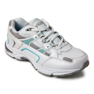 Womens Vionic Walker Active Sneaker White/Blue