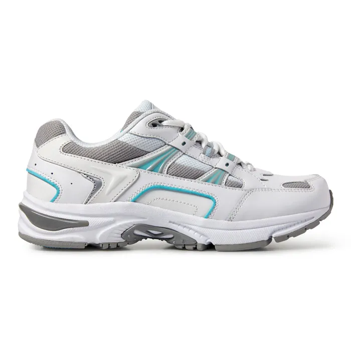 Womens Vionic Walker Active Sneaker White/Blue